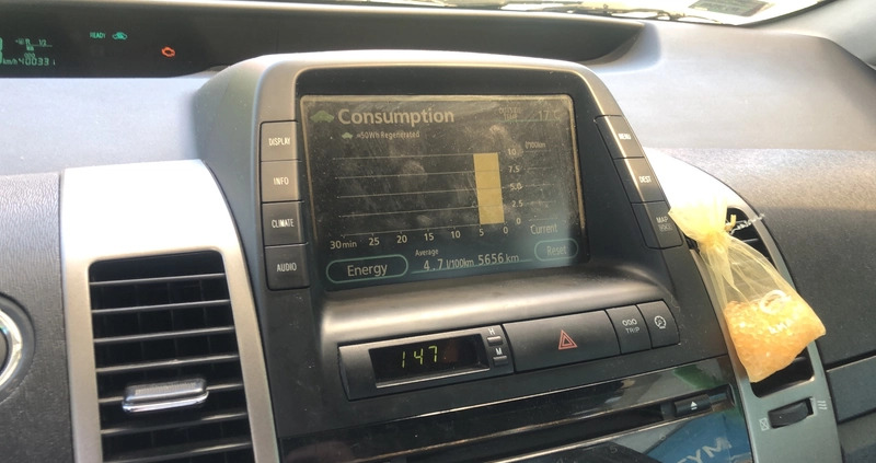 Toyota Prius cena 22900 przebieg: 400331, rok produkcji 2008 z Warszawa małe 56